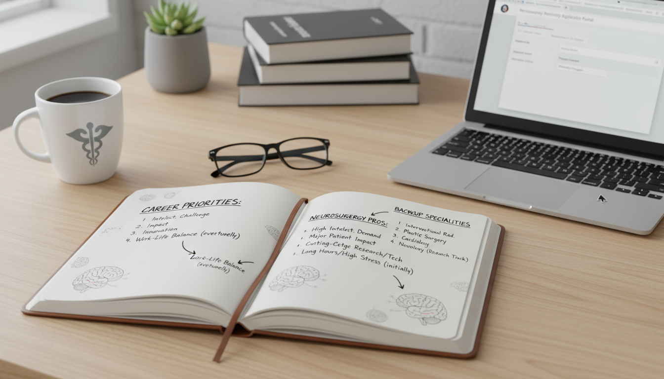 MD graduate mapping neurosurgery career priorities and backup specialties MD graduate mapping neurosurgery career priorities and backup specialties - MD graduate residency for Backup Specialty Planni