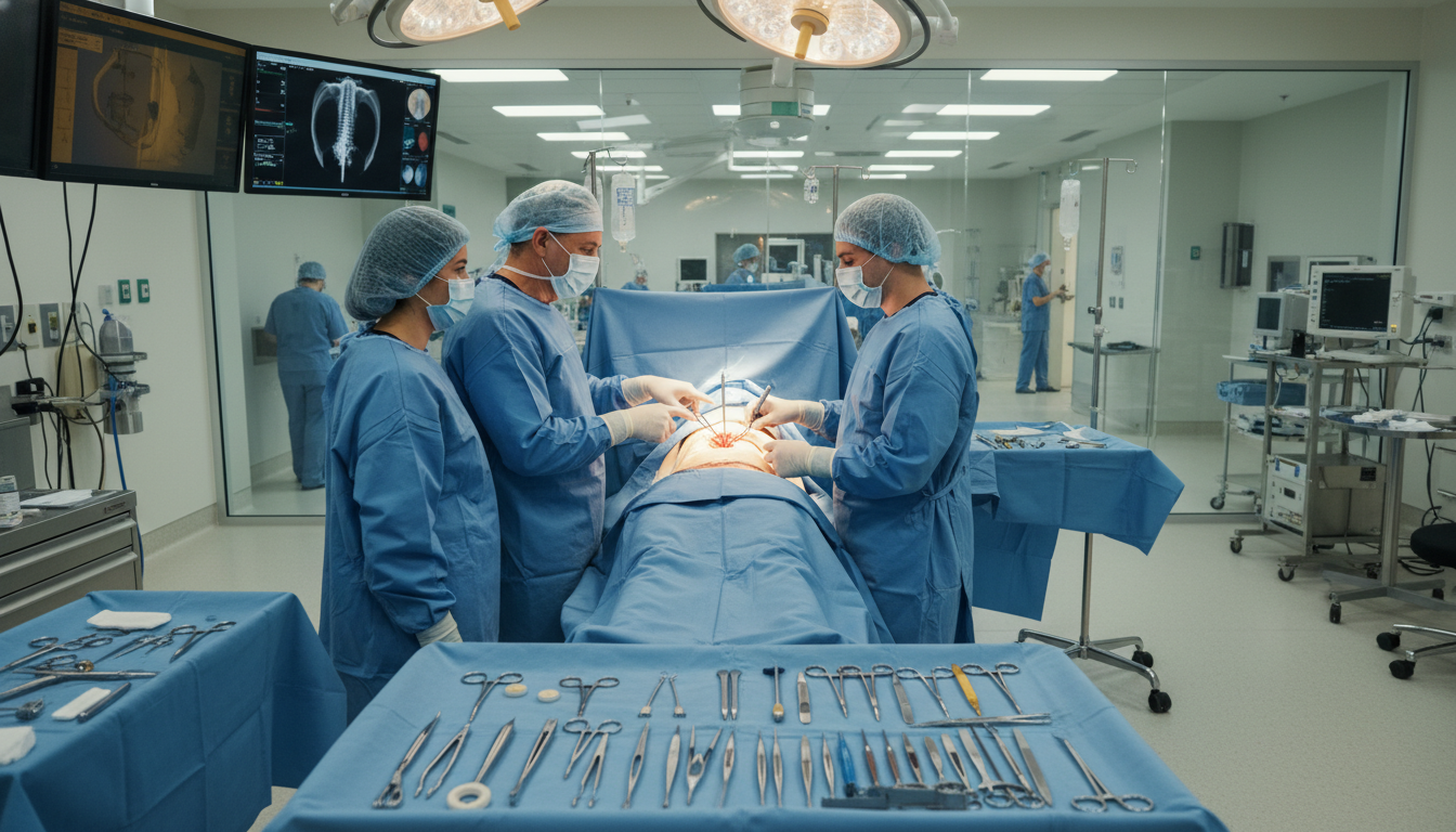 Neurosurgery residents performing high-volume spinal surgery Neurosurgery residents performing high-volume spinal surgery - MD graduate residency for Case Volume Evaluation for MD Gradua