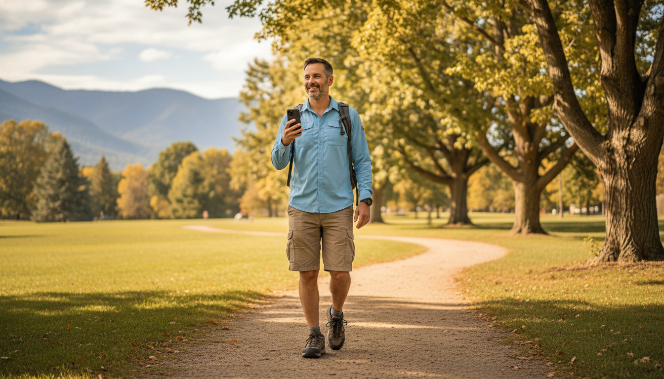 Nuclear medicine physician enjoying time off outdoors Nuclear medicine physician enjoying time off outdoors - MD graduate residency for Work-Life Balance Assessment for MD Graduat
