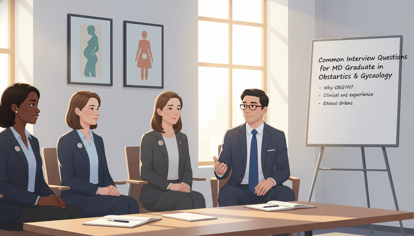 Mastering OB GYN Residency Interviews: Common Questions & Strategies