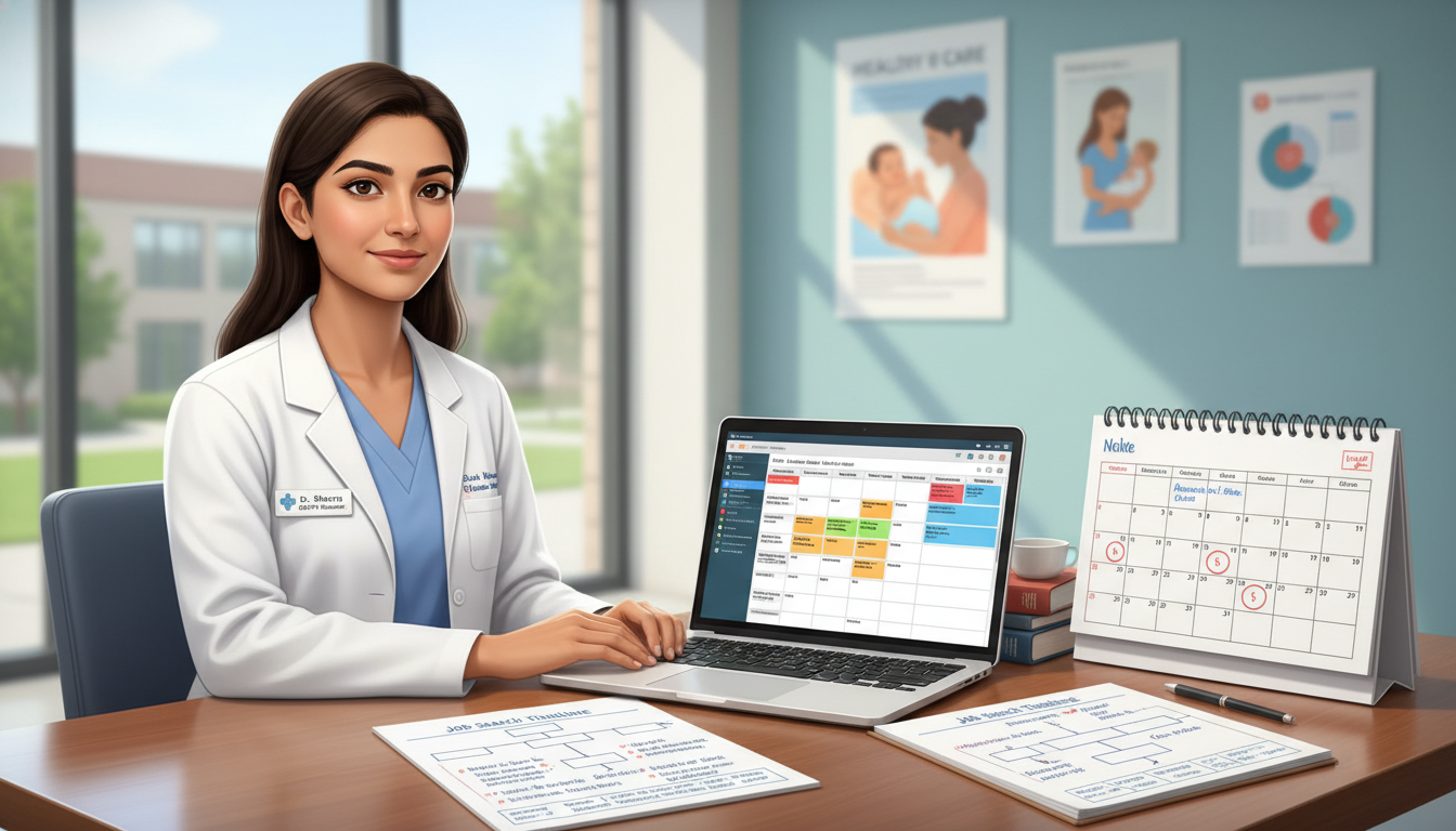 When to Start Your Job Search as an OB GYN MD Graduate: A Guide