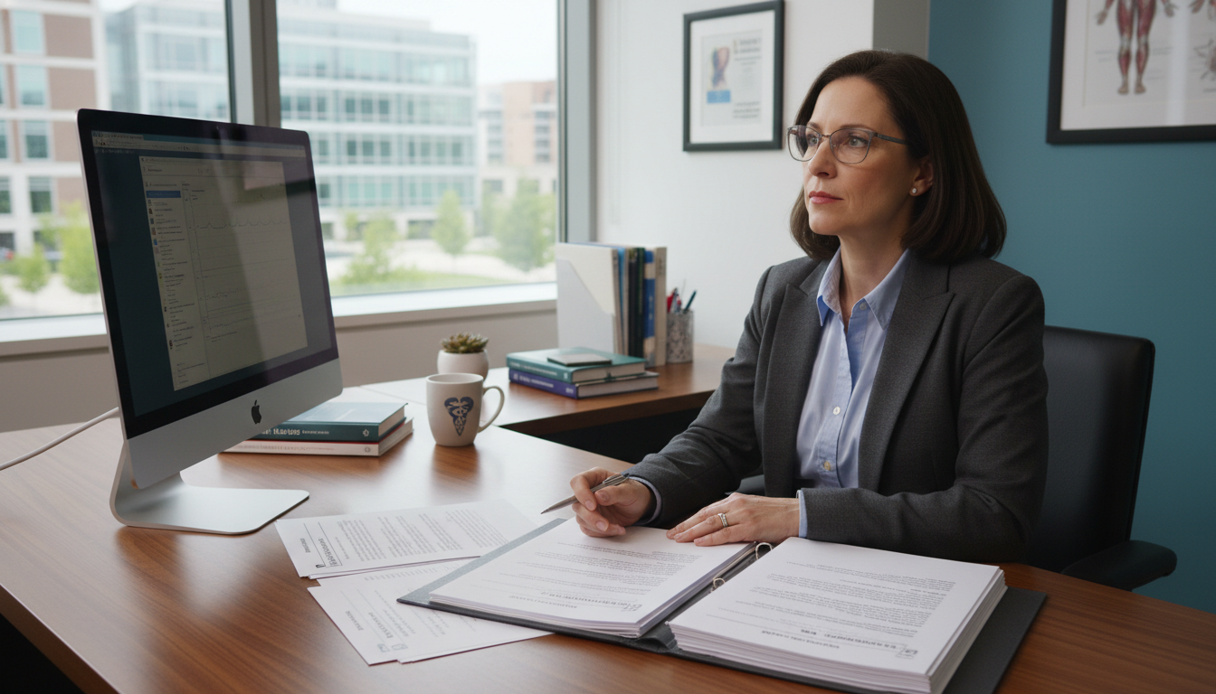 Residency program director reviewing letters of recommendation - MD graduate residency for Letters of Recommendation for MD G