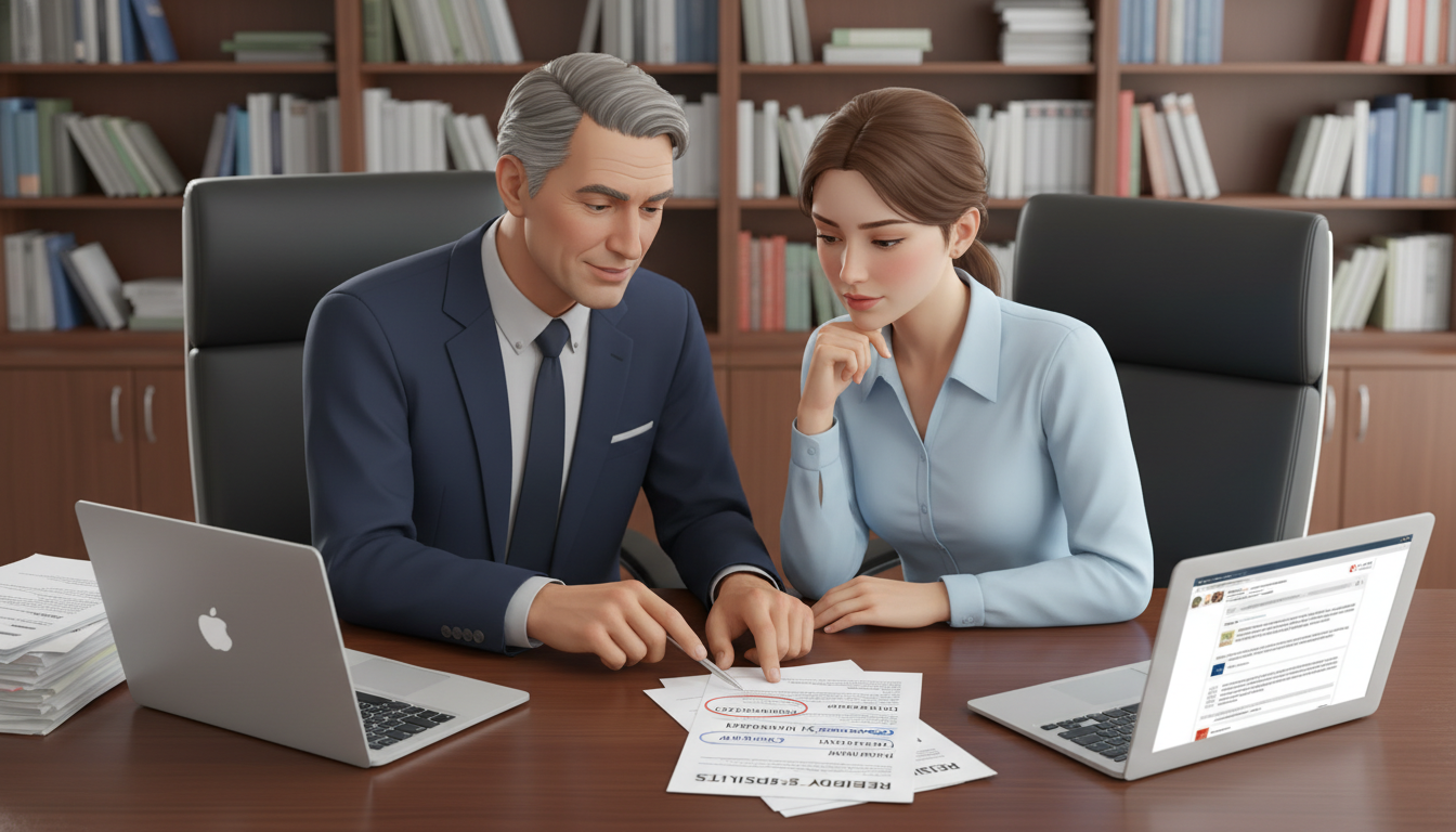 Resident applicant discussing dual-application strategy with mentor Resident applicant discussing dual-application strategy with mentor - MD graduate residency for Backup Specialty Planning for