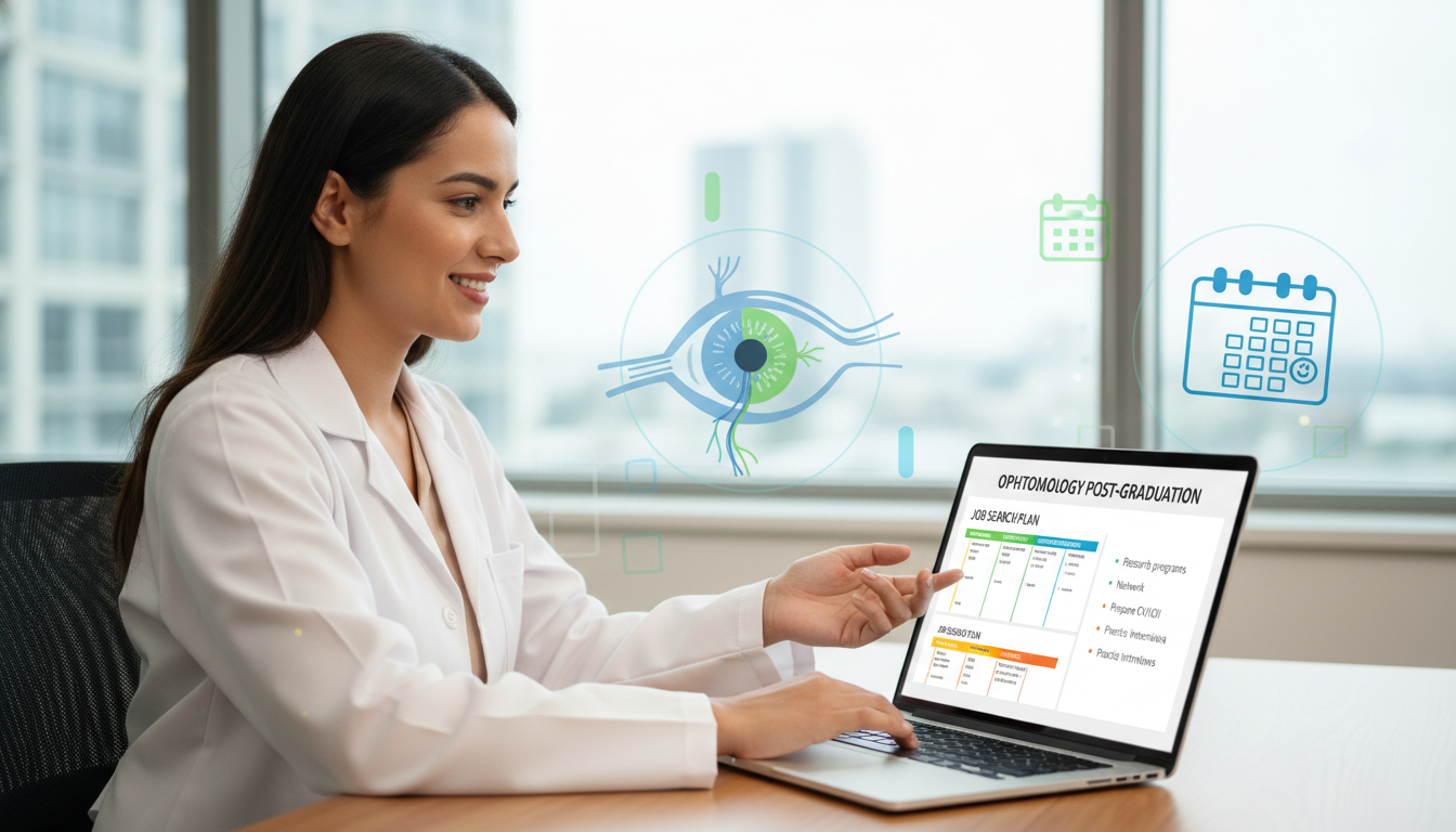 Essential Job Search Timeline for MD Graduates in Ophthalmology
