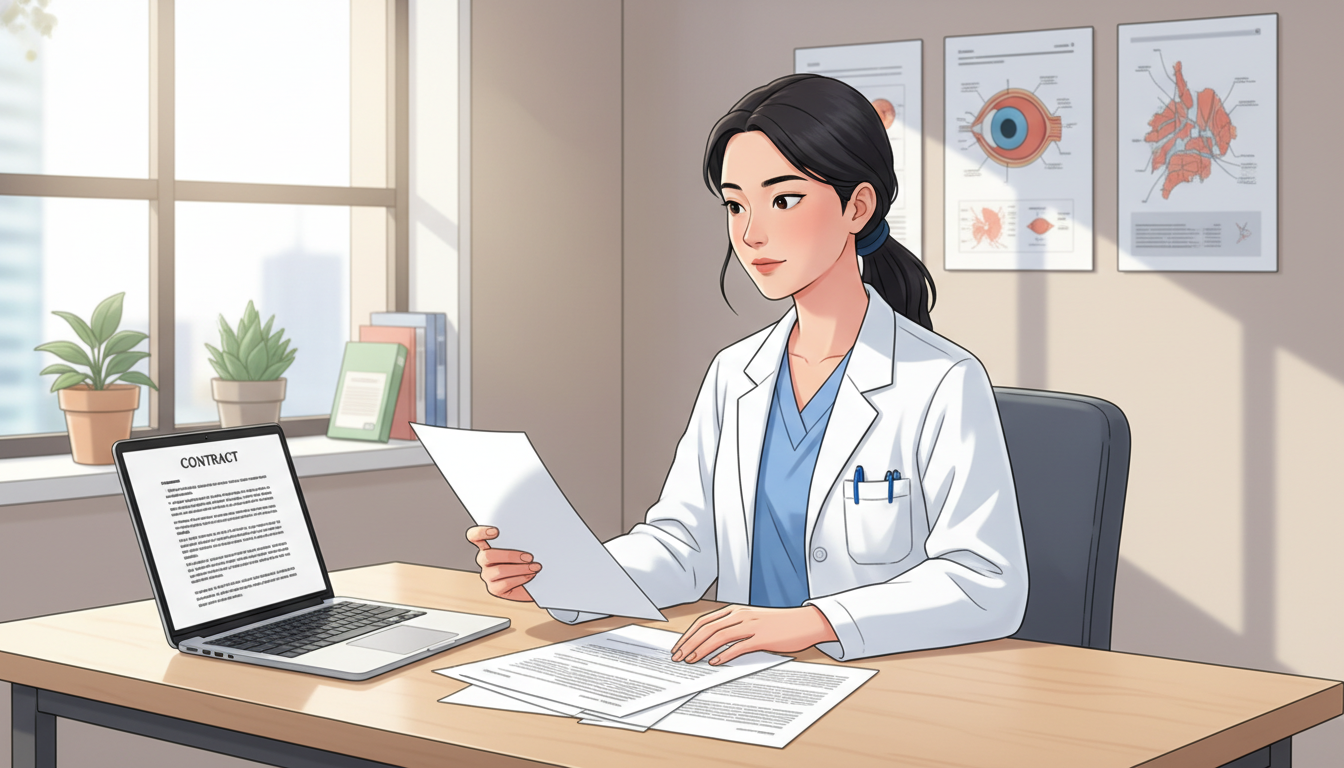 Ophthalmology fellow reviewing job offers and contracts Ophthalmology fellow reviewing job offers and contracts - MD graduate residency for Job Search Timing for MD Graduate in Opht