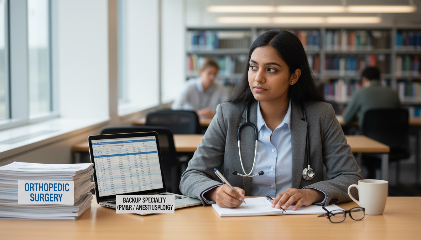 Medical graduate comparing orthopedic surgery and backup specialty options Medical graduate comparing orthopedic surgery and backup specialty options - MD graduate residency for Backup Specialty Plann