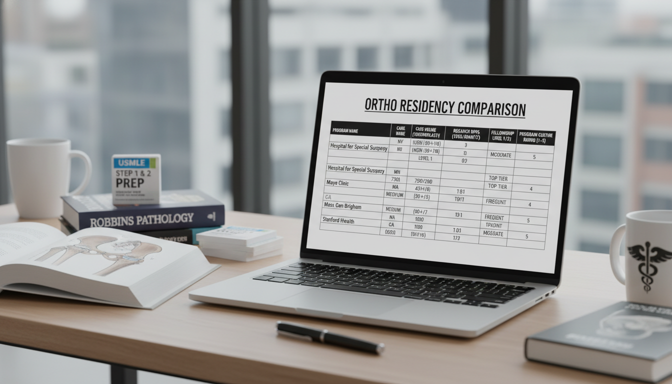 MD graduate comparing orthopedic surgery residency programs on a laptop MD graduate comparing orthopedic surgery residency programs on a laptop - MD graduate residency for How to Research Programs
