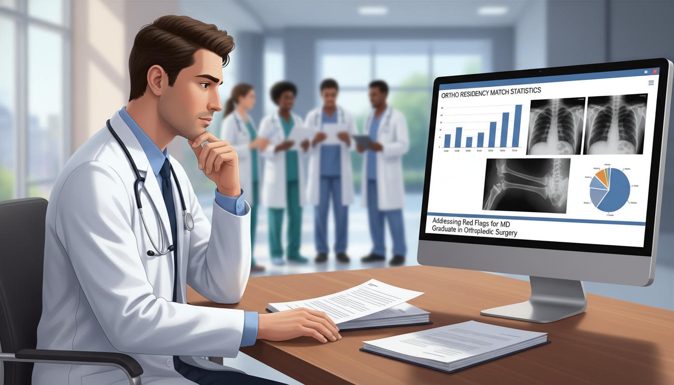 The Essential Guide to Addressing Red Flags for MD Graduates in Orthopedic Surgery Residency
