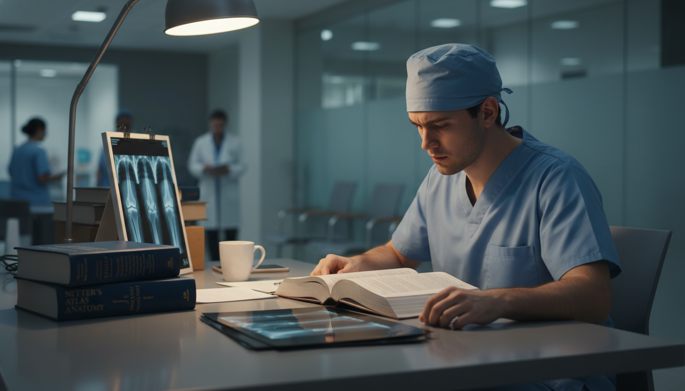 Orthopedic surgery resident studying to overcome past academic challenges Orthopedic surgery resident studying to overcome past academic challenges - MD graduate residency for Addressing Red Flags fo