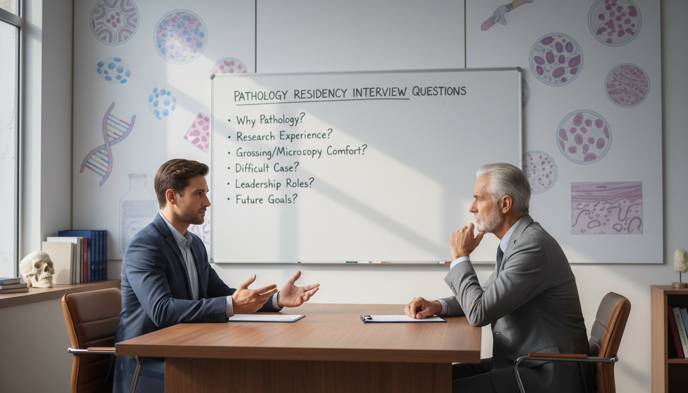 MD graduate practicing behavioral interview answers for pathology residency - MD graduate residency for Common Interview Ques