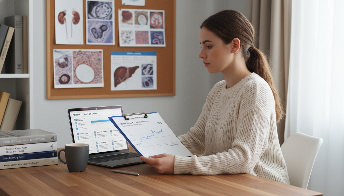 USMLE Step 2 CK practice exam and score review for pathology residency applicant - MD graduate residency for USMLE Step 2 CK