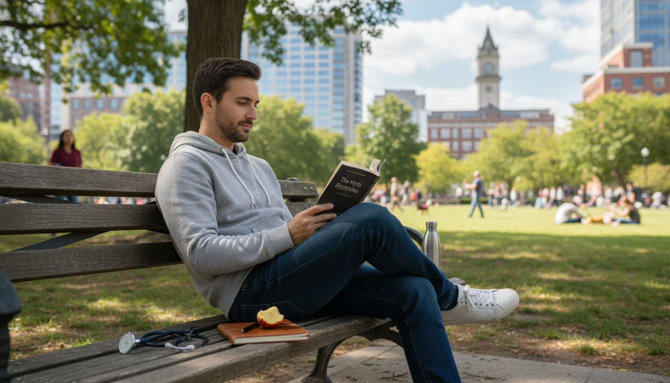 Pathology resident enjoying time off outdoors Pathology resident enjoying time off outdoors - MD graduate residency for Work-Life Balance Assessment for MD Graduate in Pat