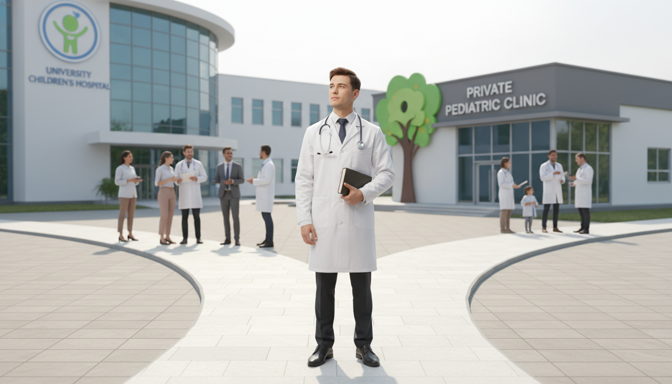 Choosing Between Academic and Private Practice in Pediatrics: A Guide