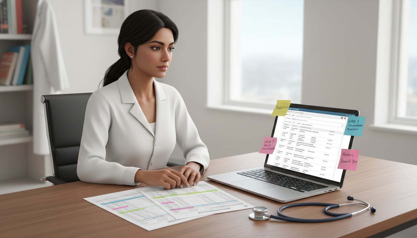 MD graduate reviewing pediatrics residency programs and application strategy - MD graduate residency for Low Step Score Strat