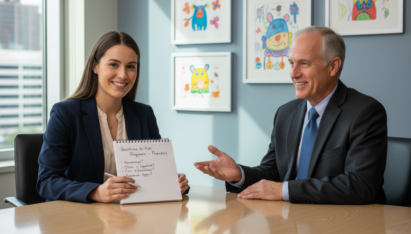 MD graduate in pediatrics residency interview asking thoughtful questions MD graduate in pediatrics residency interview asking thoughtful questions - MD graduate residency for Questions to Ask Progra