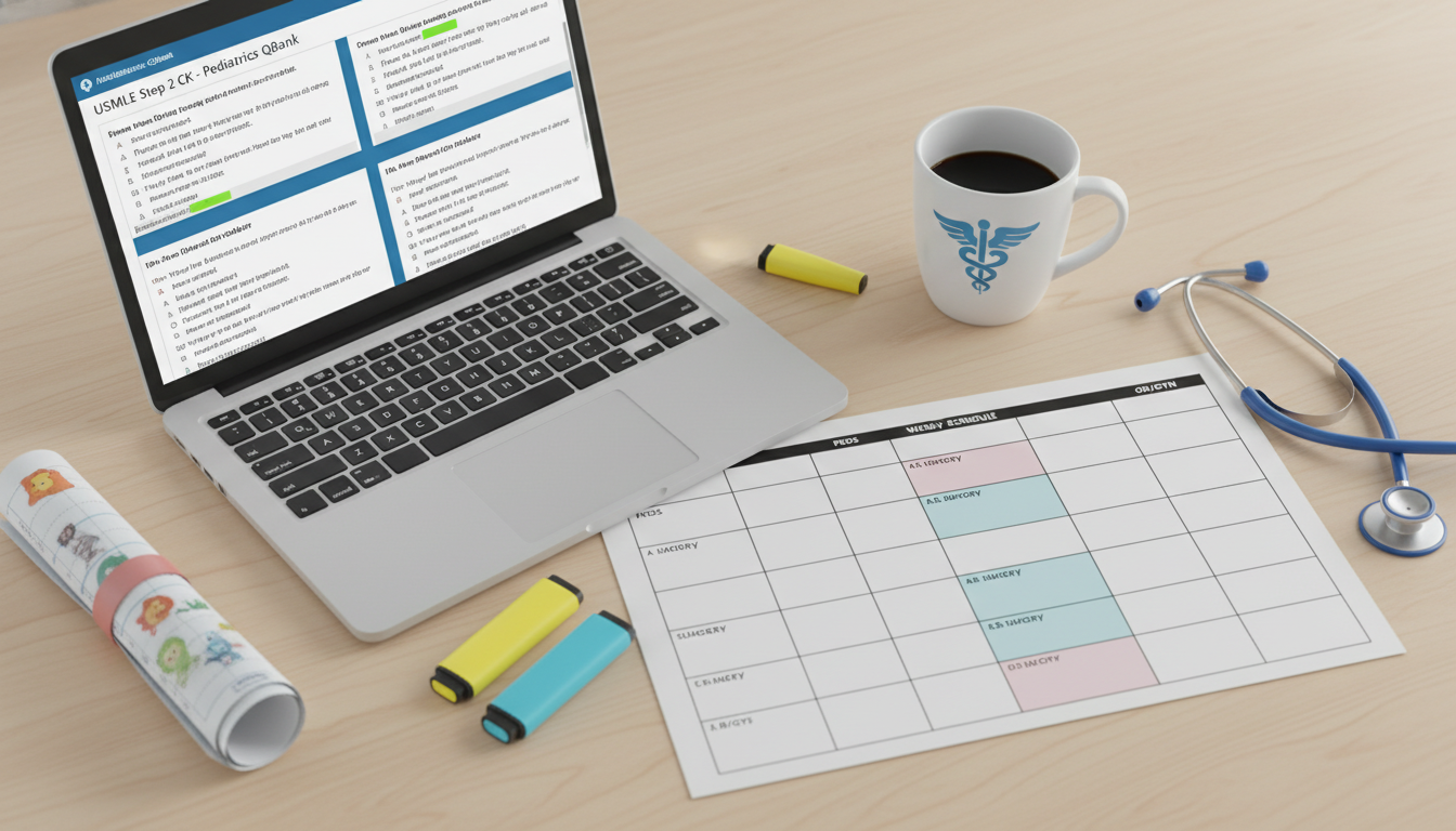 Study plan for USMLE Step 2 CK with pediatrics focus Study plan for USMLE Step 2 CK with pediatrics focus - MD graduate residency for USMLE Step 2 CK Preparation for MD Graduate