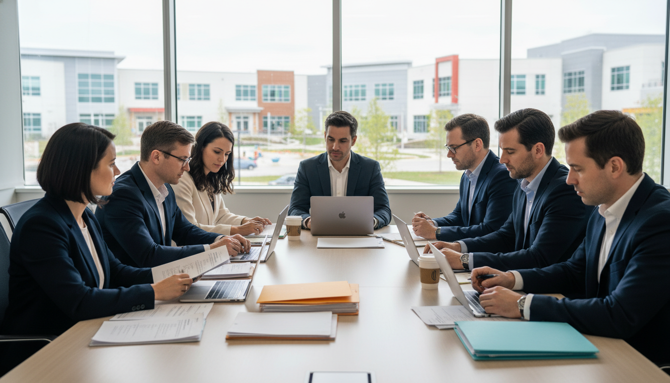 Pediatrics residency interview panel reviewing applications with Step scores - MD graduate residency for Step Score Strategy