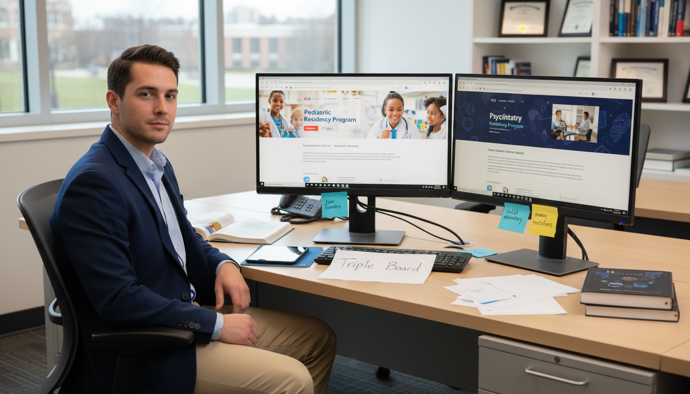 MD graduate evaluating pediatrics-psychiatry programs MD graduate evaluating pediatrics-psychiatry programs - MD graduate residency for Away Rotation Strategy for MD Graduate in P