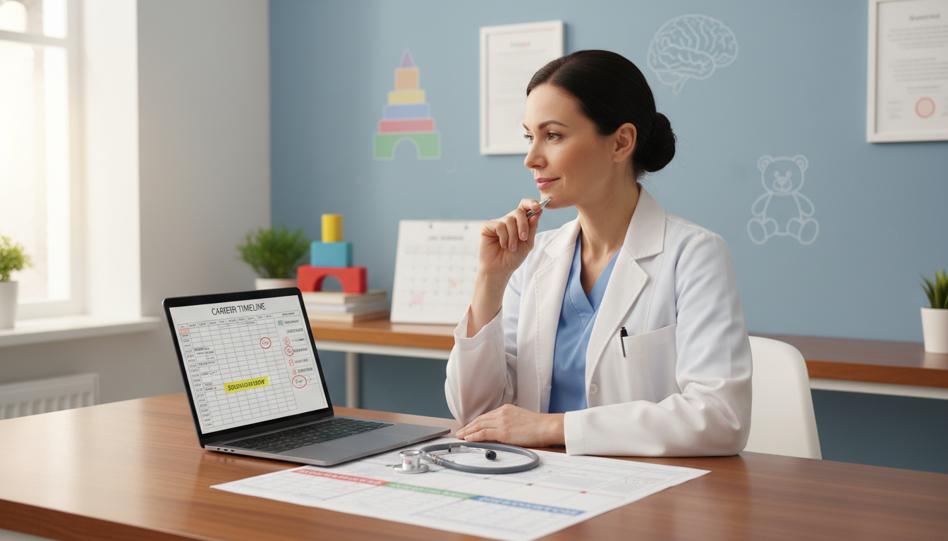 Essential Job Search Timing Guide for Pediatric-Psychiatry MD Graduates