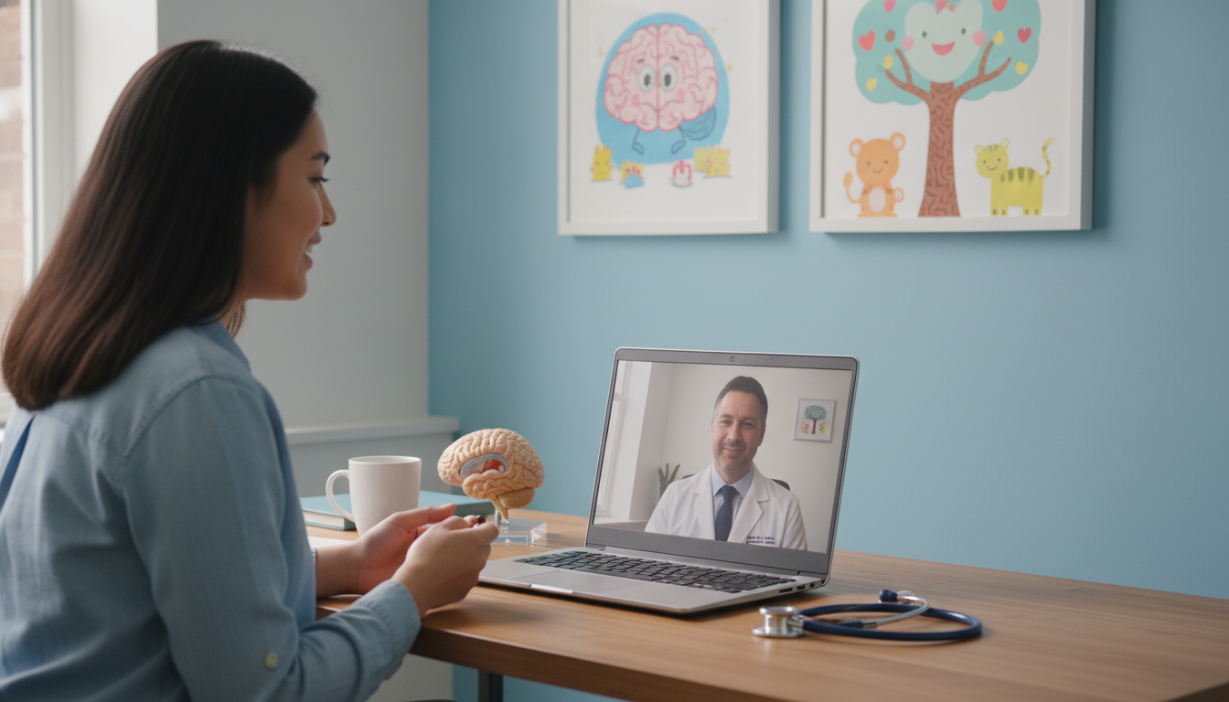 Residency applicant on a virtual peds-psych interview Residency applicant on a virtual peds-psych interview - MD graduate residency for Pre-Interview Preparation for MD Graduate i