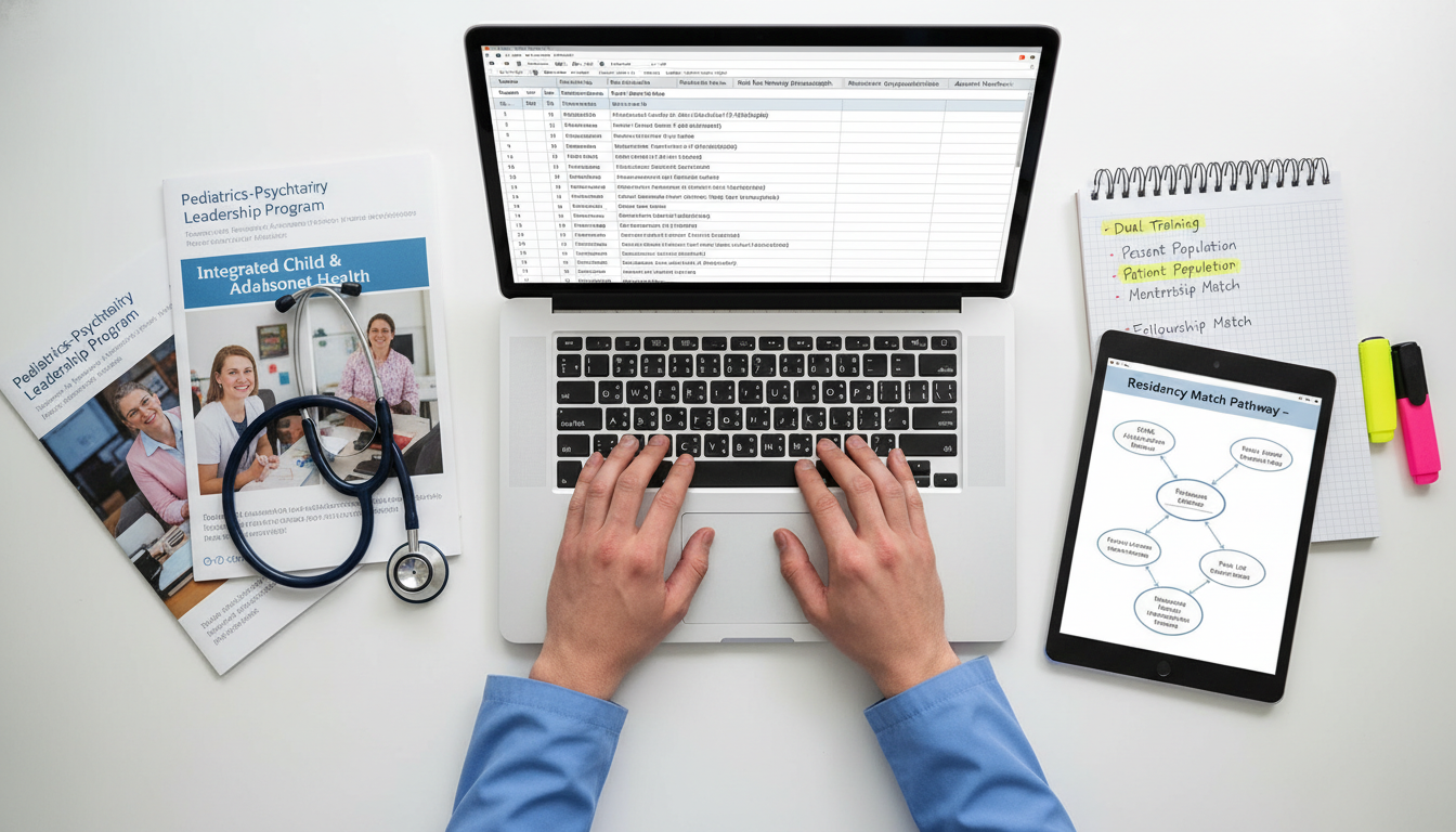 Residency program comparison spreadsheet and resources - MD graduate residency for How to Research Programs for MD Graduate i