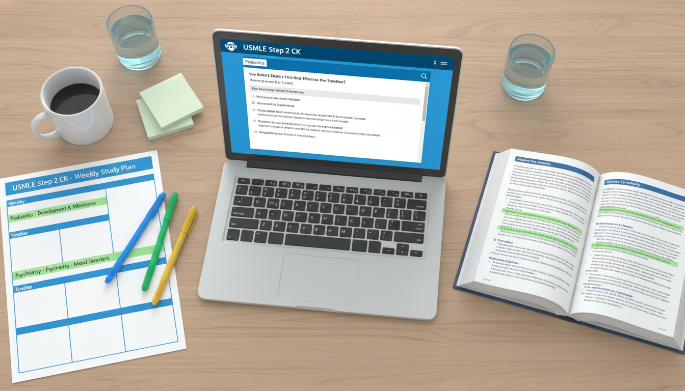 Study schedule planning for USMLE Step 2 CK Study schedule planning for USMLE Step 2 CK - MD graduate residency for USMLE Step 2 CK Preparation for MD Graduate in Pediat