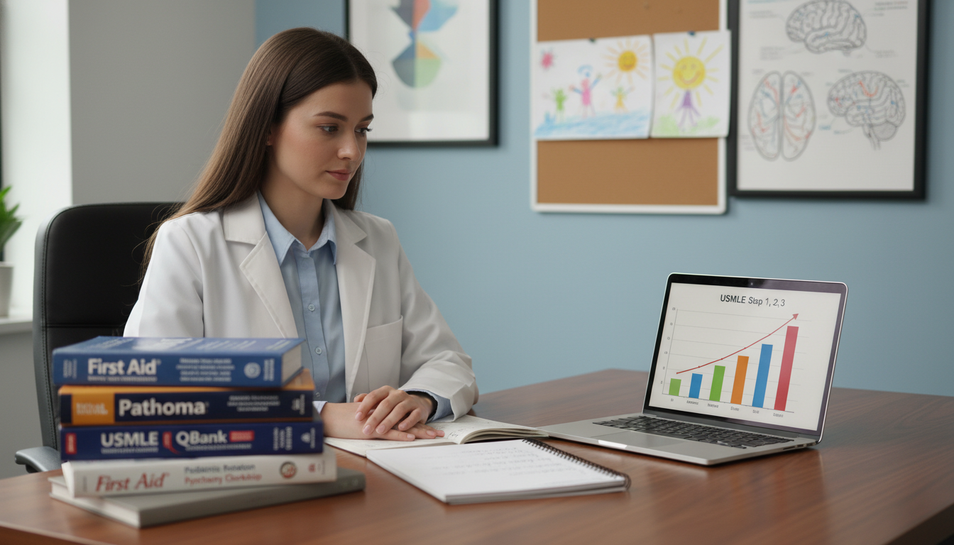 Step Score Strategy for MD Graduates in Pediatrics-Psychiatry Residency