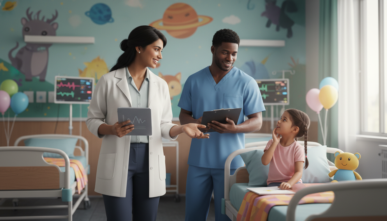 Triple Board resident working in pediatric inpatient unit Triple Board resident working in pediatric inpatient unit - MD graduate residency for Work-Life Balance Assessment for MD Gra