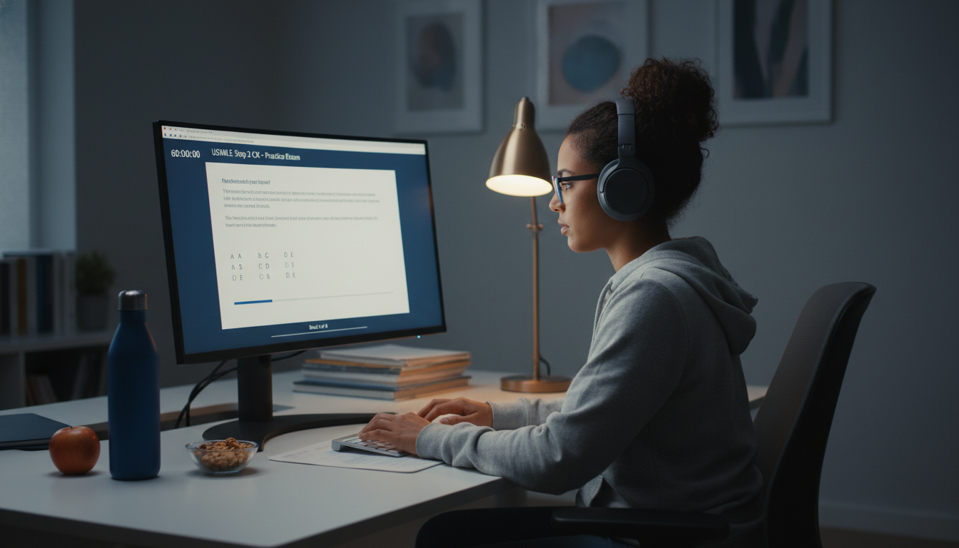 Medical graduate simulating test day conditions Medical graduate simulating test day conditions - MD graduate residency for USMLE Step 2 CK Preparation for MD Graduate in Ph