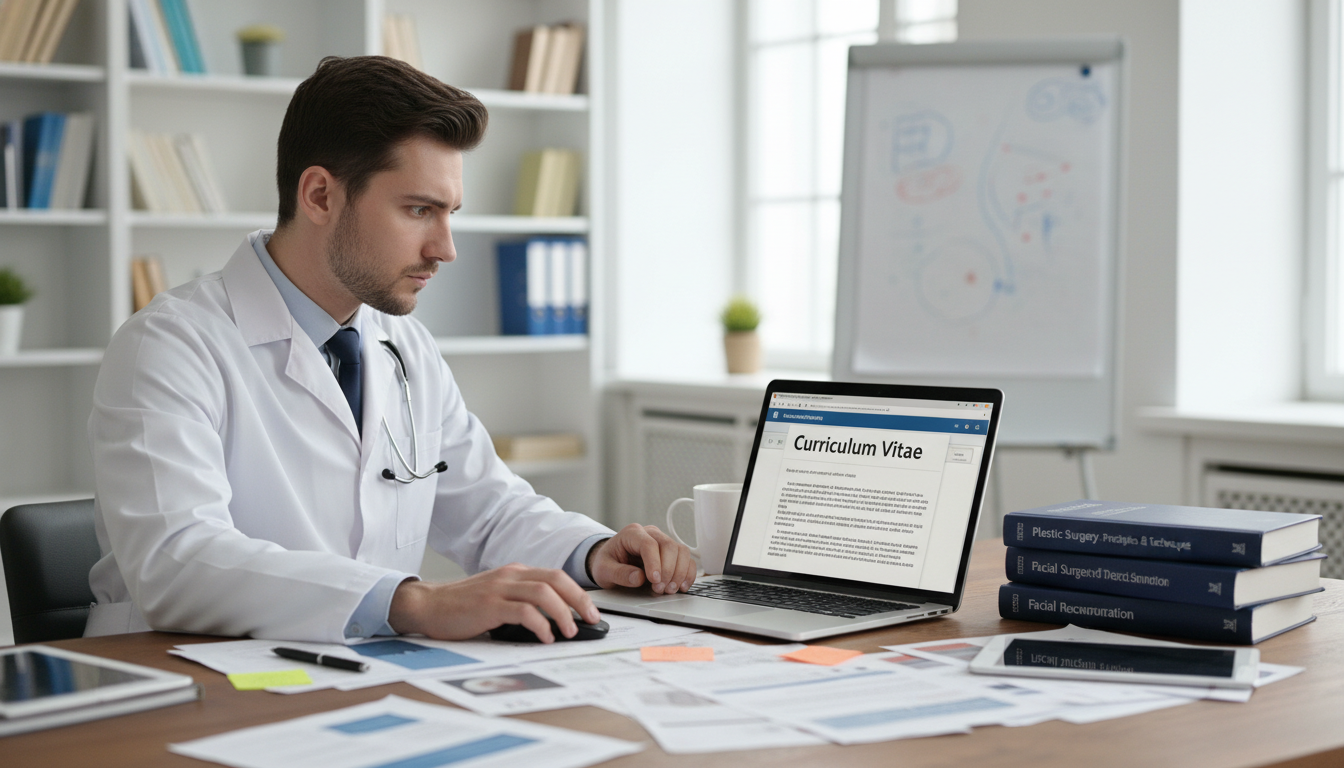 Plastic surgery MD graduate working on research and CV - MD graduate residency for CV Building for MD Graduate in Plastic Sur