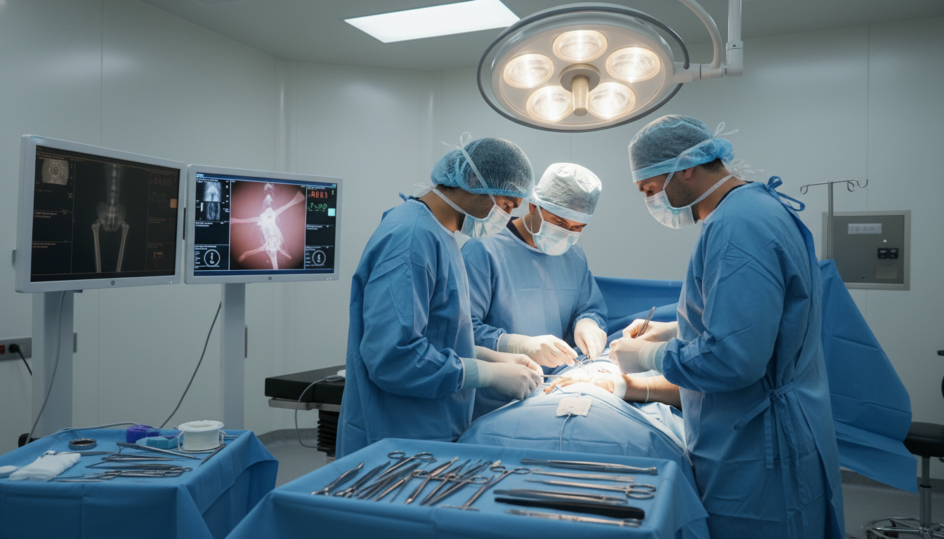 Medical graduate on plastic surgery away rotation in operating room - MD graduate residency for Ultra-Competitive Specialty S