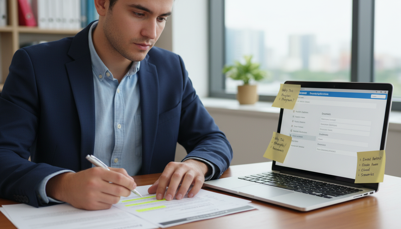 MD graduate reviewing CV and personal statement before interview - MD graduate residency for Common Interview Questions for M