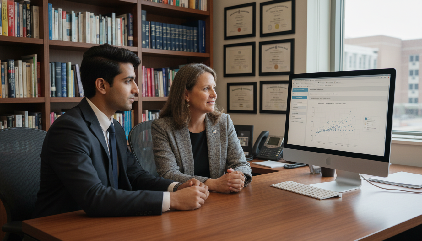 MD graduate meeting with surgical program director about preliminary surgery options MD graduate meeting with surgical program director about preliminary surgery options - MD graduate residency for Away Rotatio