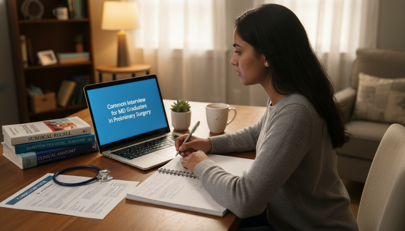 MD graduate preparing for behavioral residency interview questions - MD graduate residency for Common Interview Questions for