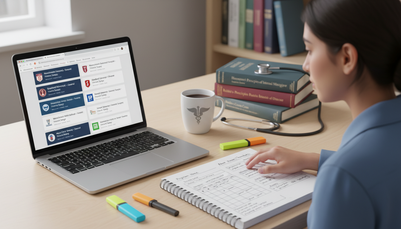 Surgery residency applicant researching programs - MD graduate residency for Pre-Interview Preparation for MD Graduate in Pre