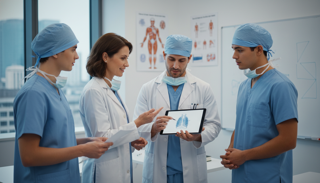 Surgical residents in a teaching hospital environment Surgical residents in a teaching hospital environment - MD graduate residency for How to Research Programs for MD Graduate in