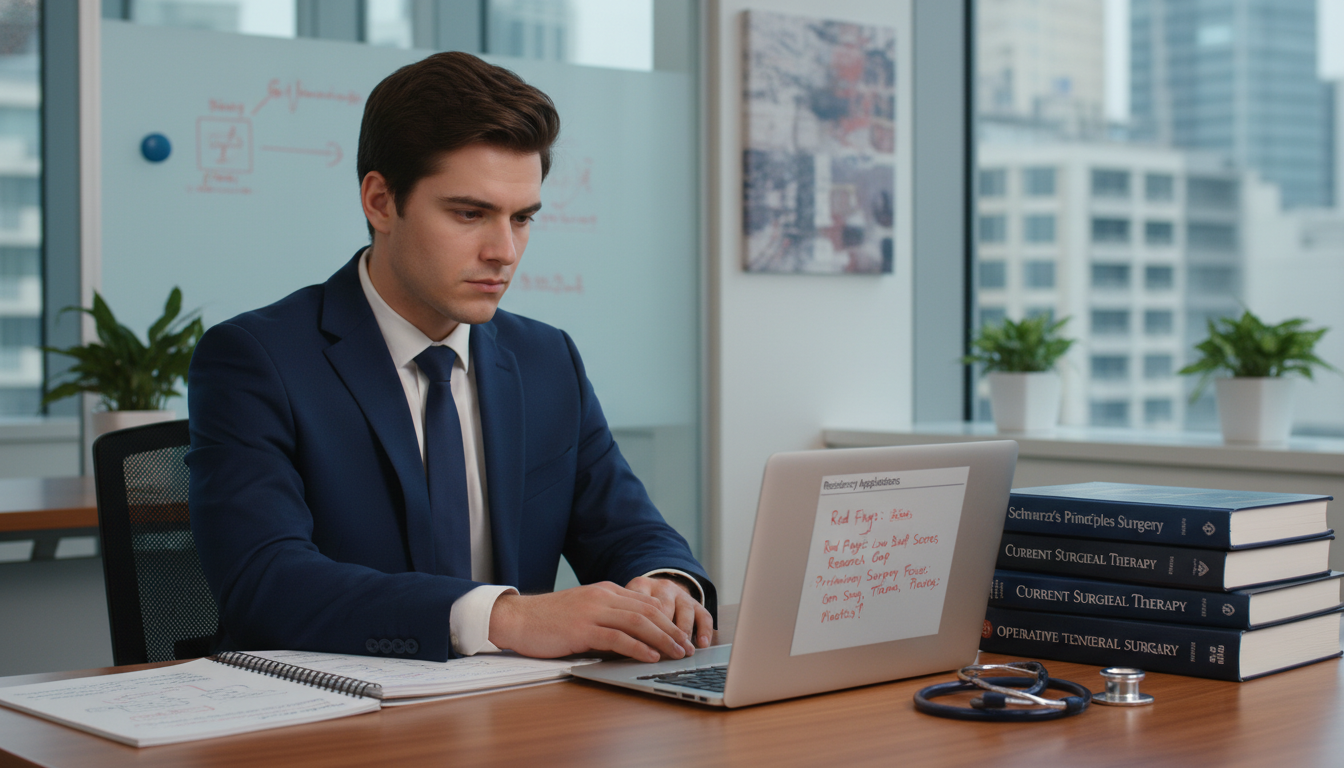 Addressing Red Flags in Your Preliminary Surgery Residency Application