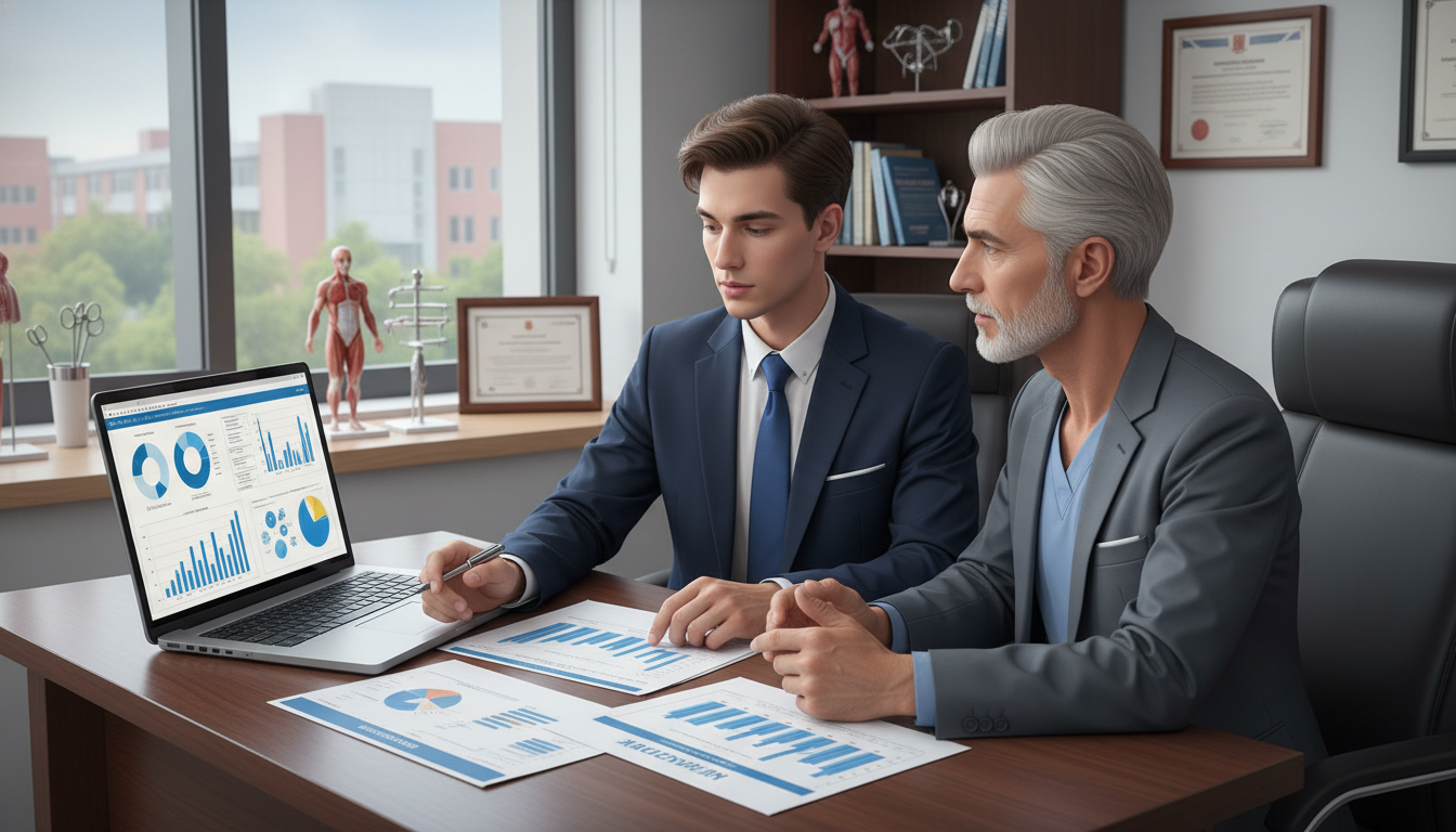 MD graduate meeting with a surgical research mentor MD graduate meeting with a surgical research mentor - MD graduate residency for Research Profile Building for MD Graduate in