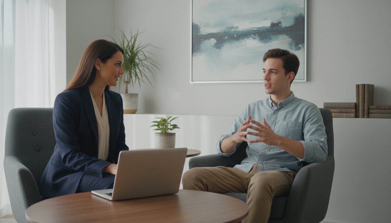 Private practice psychiatrist in a modern outpatient clinic Private practice psychiatrist in a modern outpatient clinic - MD graduate residency for Academic vs Private Practice for MD G