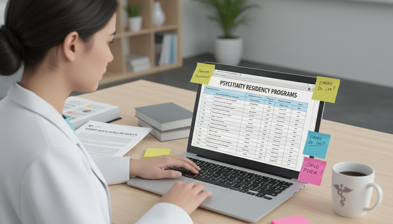 MD graduate organizing psychiatry residency research spreadsheet MD graduate organizing psychiatry residency research spreadsheet - MD graduate residency for How to Research Programs for MD