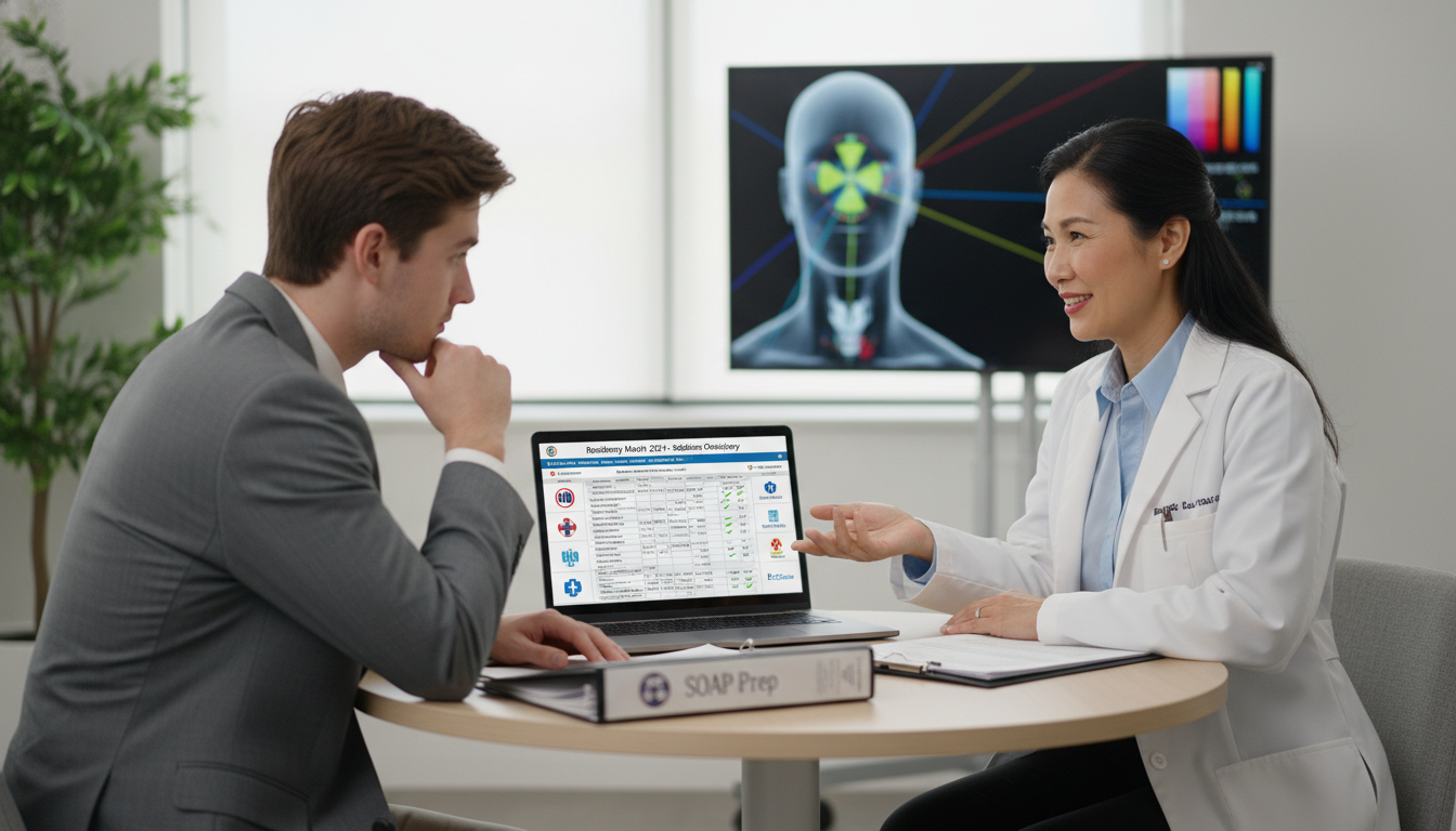 MD graduate meeting mentor to discuss SOAP outcome and future plans - MD graduate residency for SOAP Preparation for MD Gradu