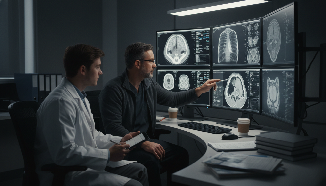 Medical student engaged in diagnostic radiology away rotation Medical student engaged in diagnostic radiology away rotation - MD graduate residency for Away Rotation Strategy for MD Gradu