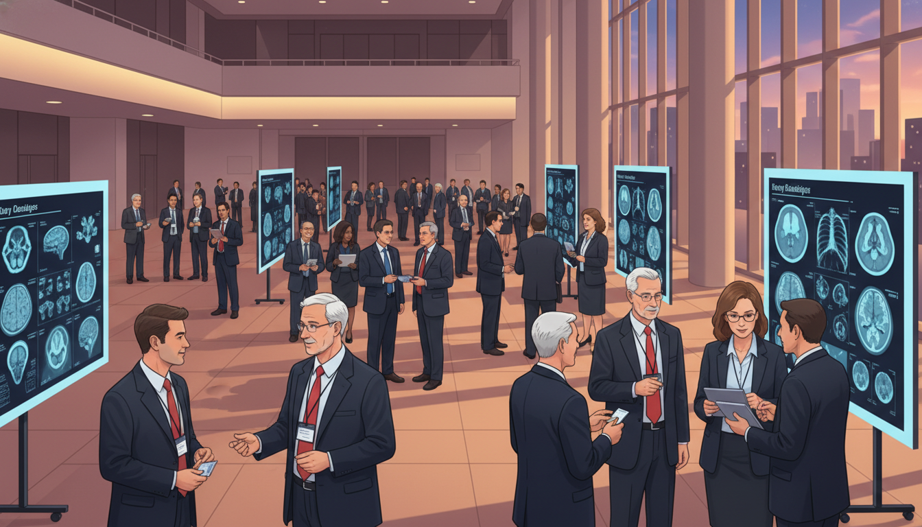 Medical conference networking session focused on diagnostic radiology Medical conference networking session focused on diagnostic radiology - MD graduate residency for Networking in Medicine for