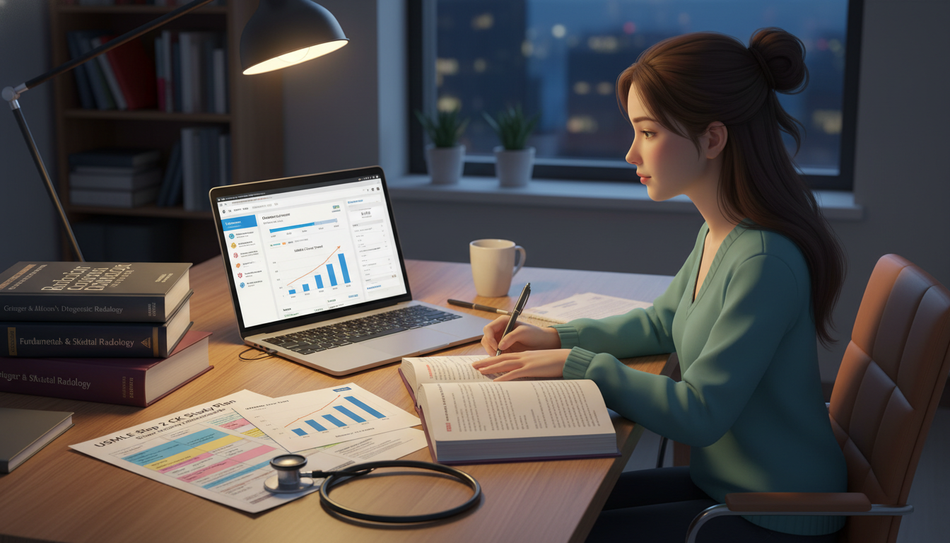 USMLE Step 2 CK strategy planning for diagnostic radiology match - MD graduate residency for Step Score Strategy for MD Gradu