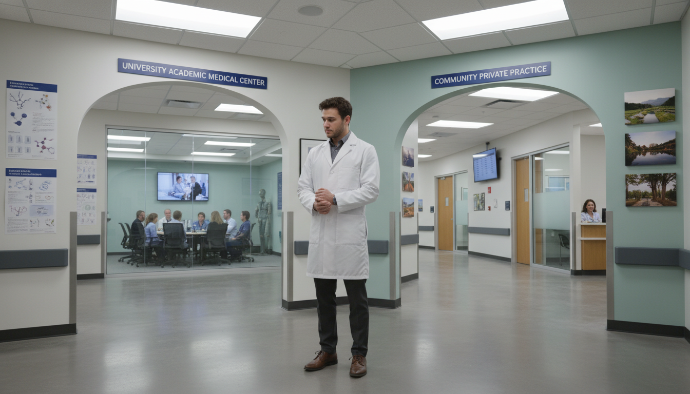 Choosing Your Path: Academic vs Private Practice for MD Graduates