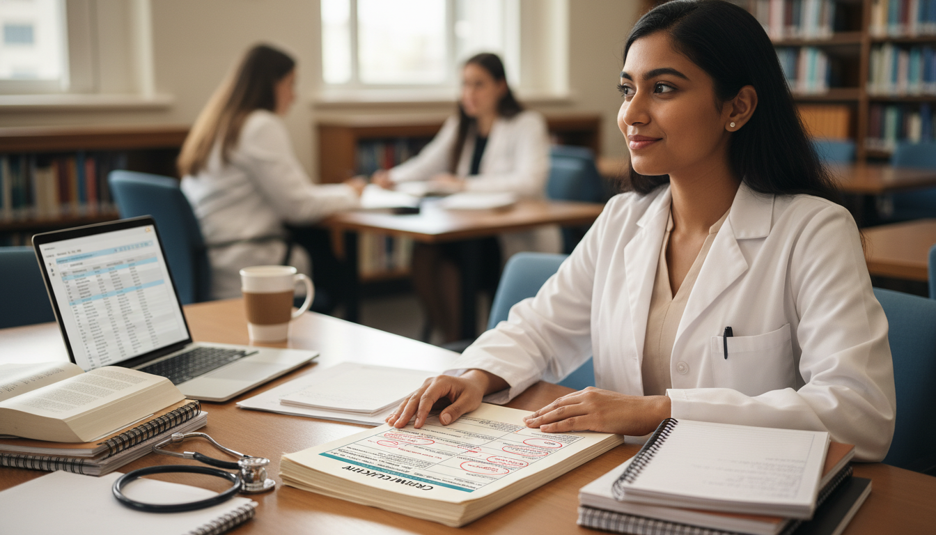 Medical graduate reviewing clinical experiences for residency CV Medical graduate reviewing clinical experiences for residency CV - MD graduate residency for CV Building for MD Graduate in T