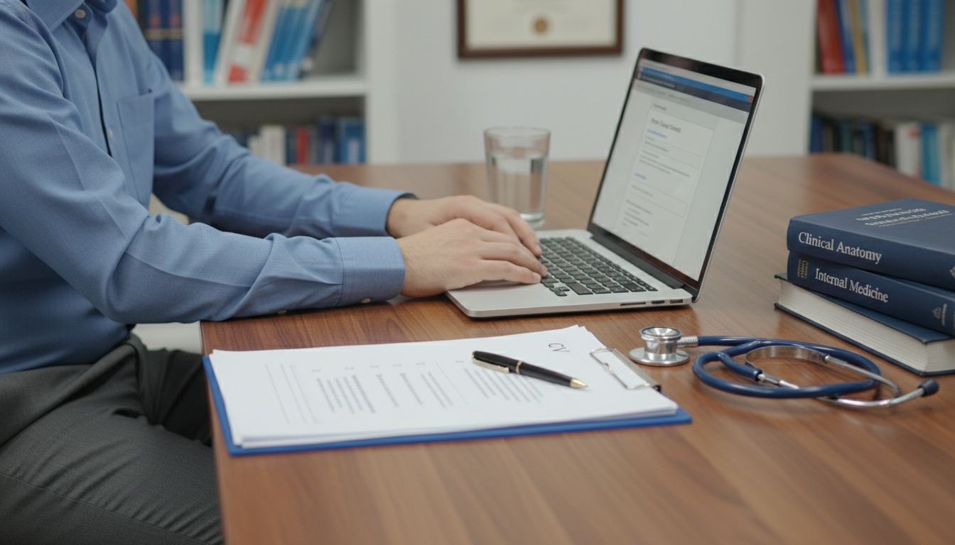 MD graduate preparing residency application and organizing letters of recommendation - MD graduate residency for Letters of R