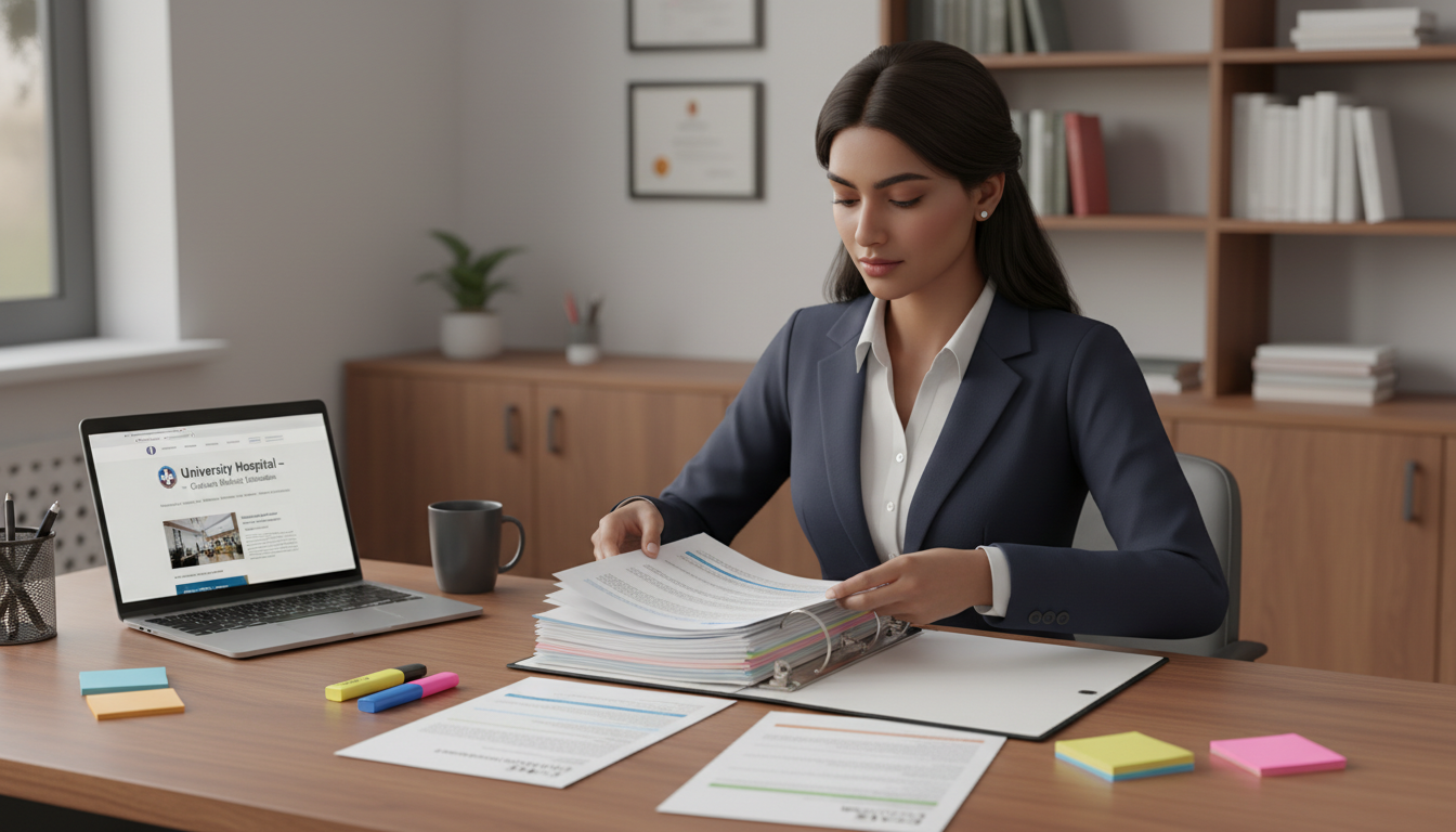 MD graduate organizing residency interview preparation materials - MD graduate residency for Pre-Interview Preparation for MD