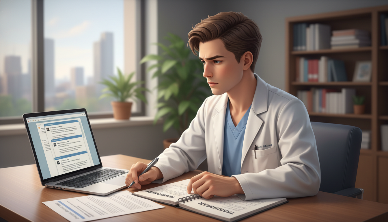 Resident applicant preparing pre-match emails for transitional year residency programs Resident applicant preparing pre-match emails for transitional year residency programs - MD graduate residency for Pre-Match