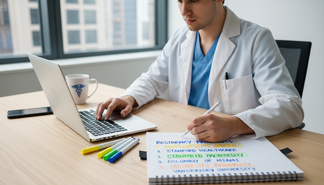 MD graduate creating a tiered residency program list - MD graduate residency for Program Selection Strategy for MD Graduate i